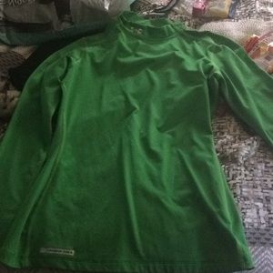 Under Armor coldgear mock turtle neck